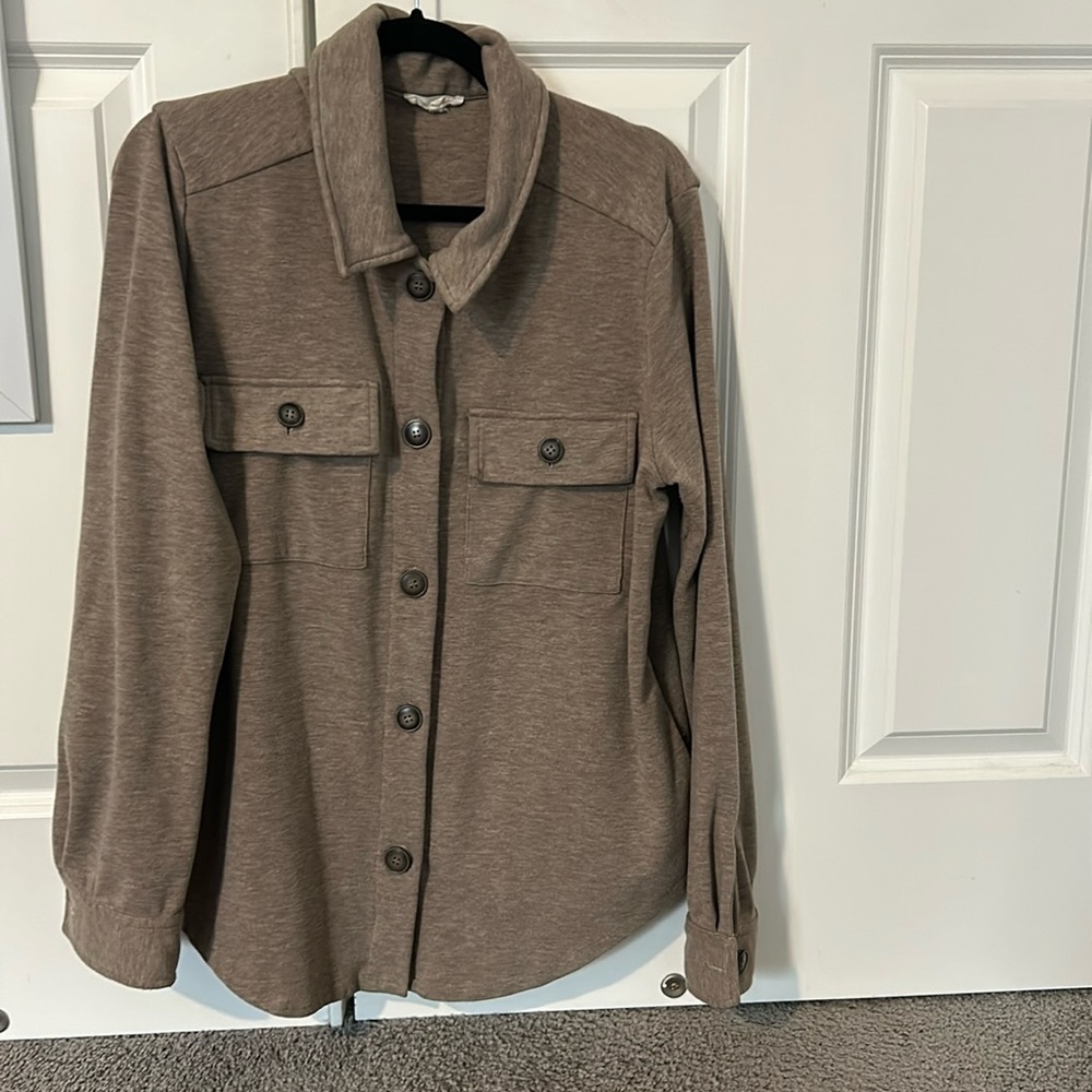 Soft brown Mystree jacket, size large